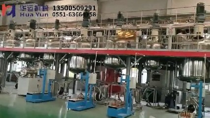 上海某集团涂料设备现场组装调试完毕